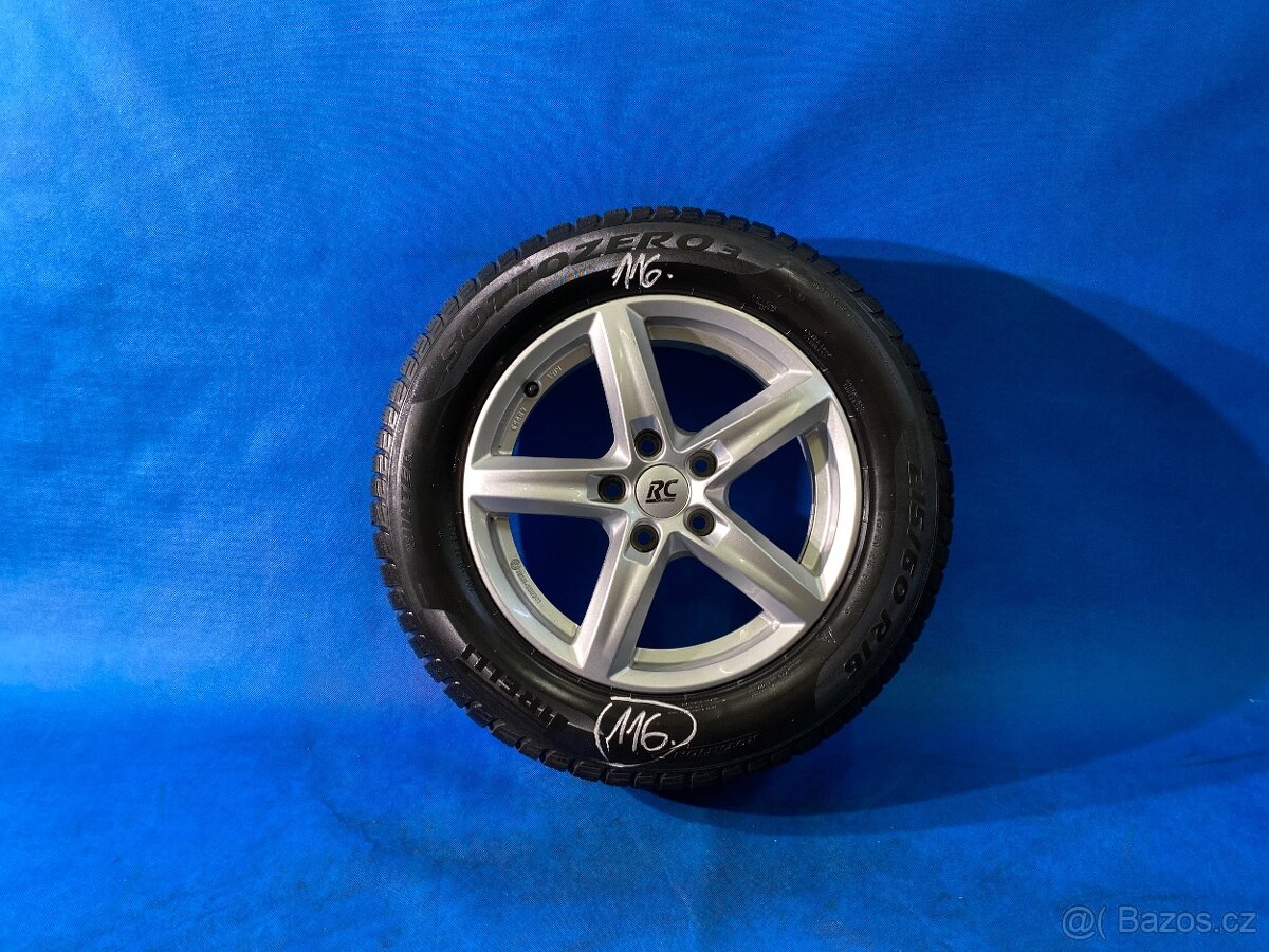 Zimní ALU kola RC Design 215/60/R16 Pirelli Sottozero 3