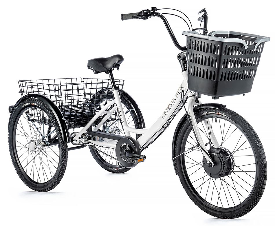TŘÍKOLKA LOVELO 24", PŘEDNÍ MOTOR, 3 RYCHLOSTI