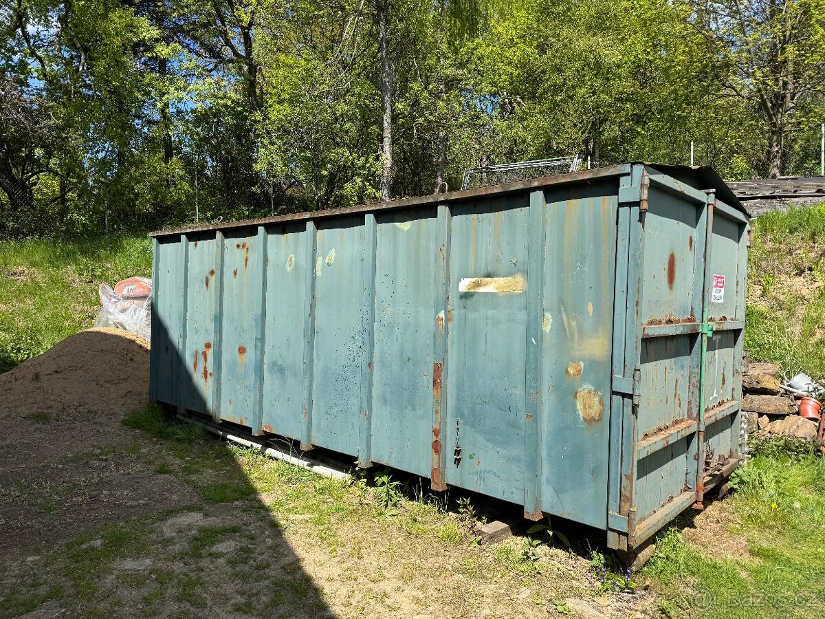 Kontajnér stavební.