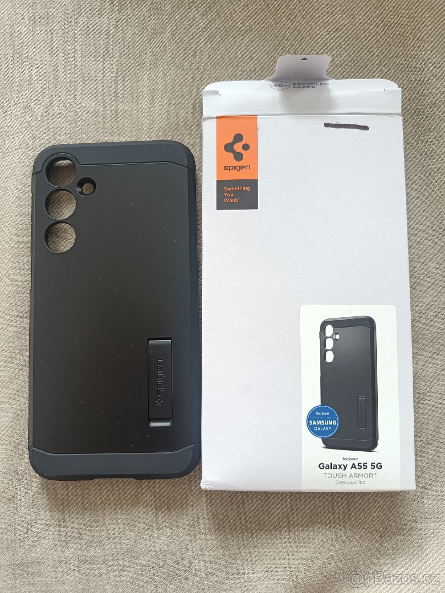 Galaxy A55 5G Tough Armor Black kryt