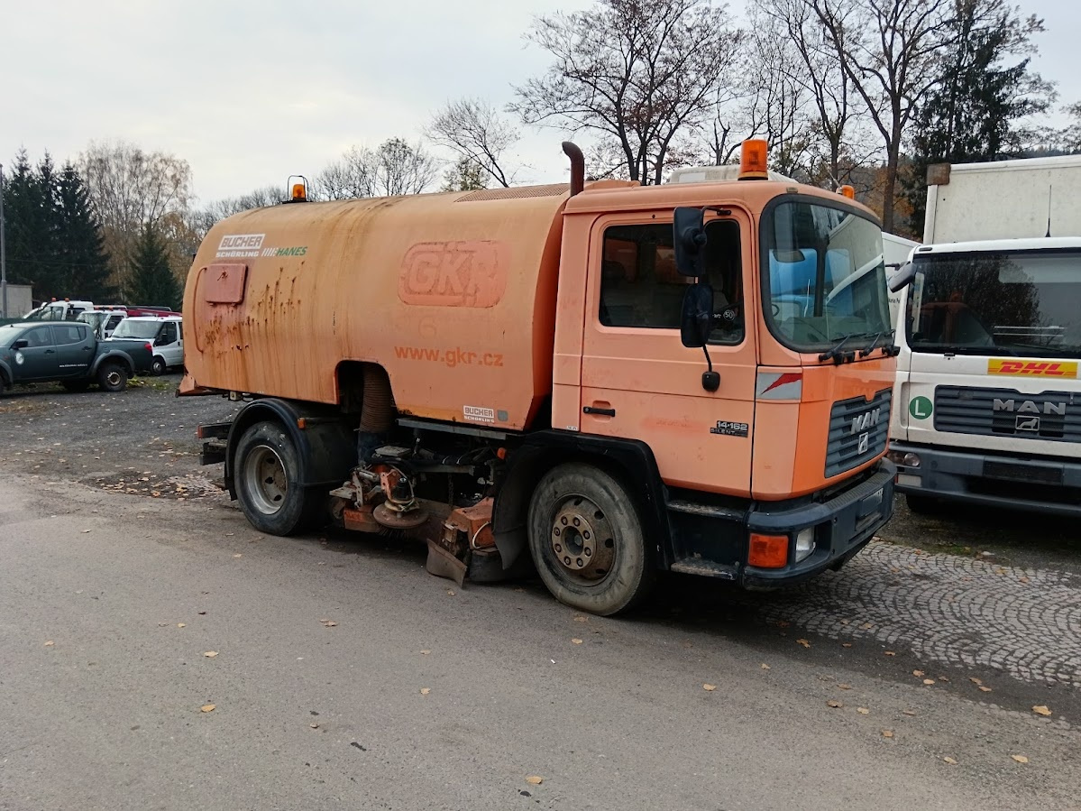 MAN 14.162 BUCHER HANES SCHORLING ZAMETÁK