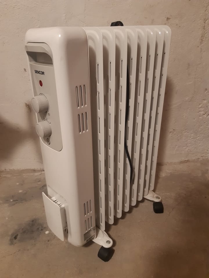 Elektrický olejový přímotop