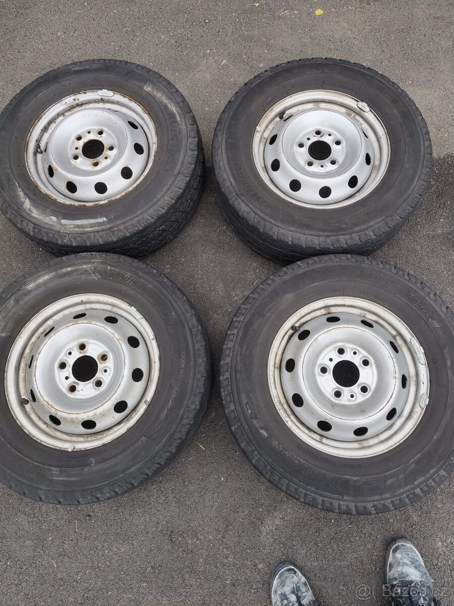 Letní kola a disky na Peugeot Boxer, R15 C, 215/70