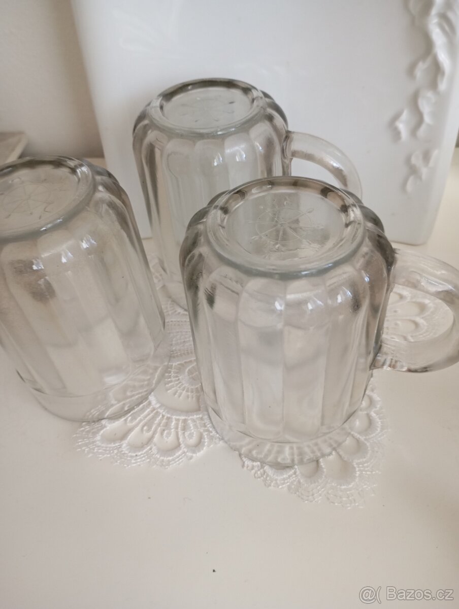 Retro pivní sklo 0,3 l,kus