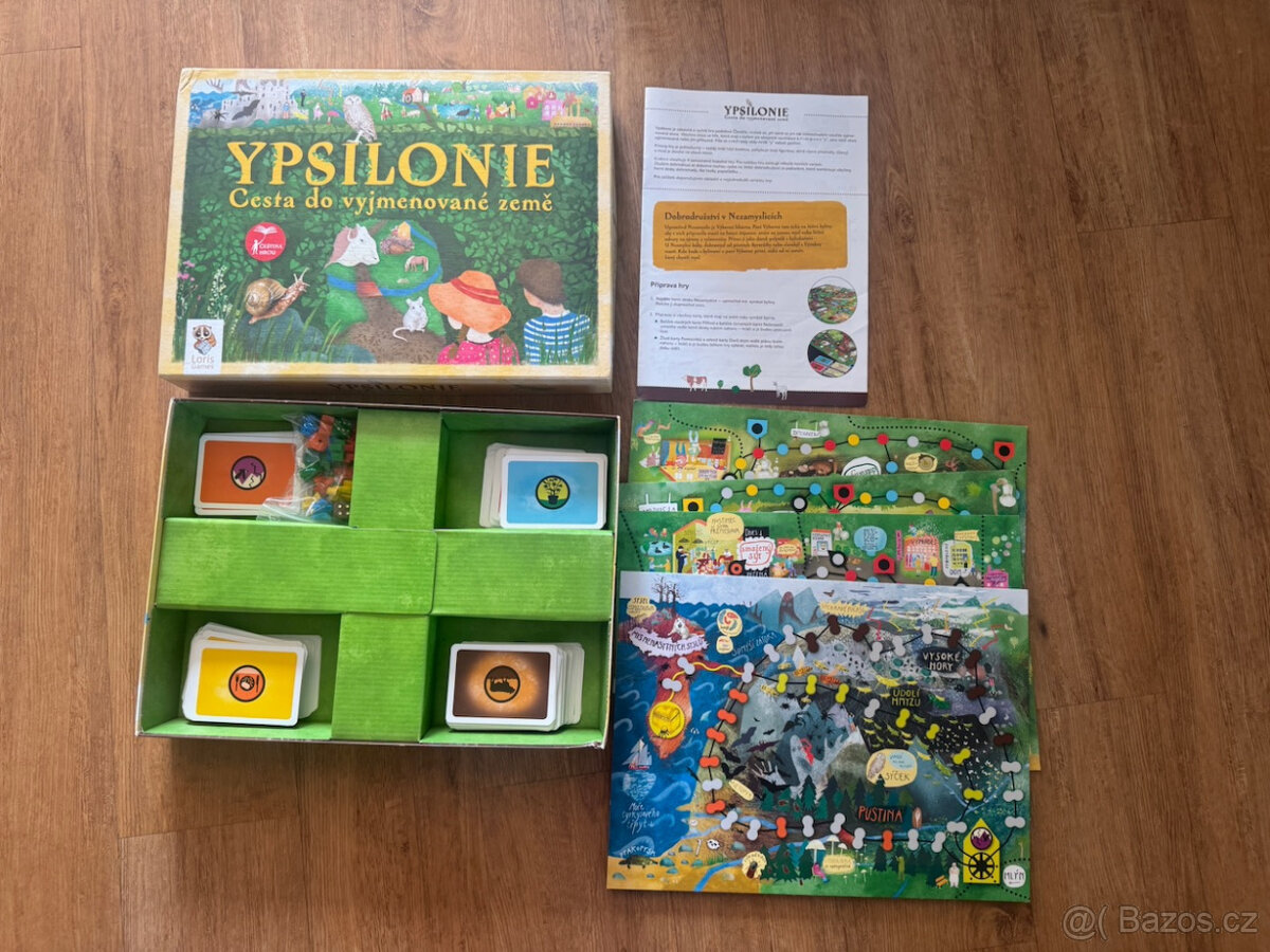 Hra Ypsilonie Cesta do vyjmenované země