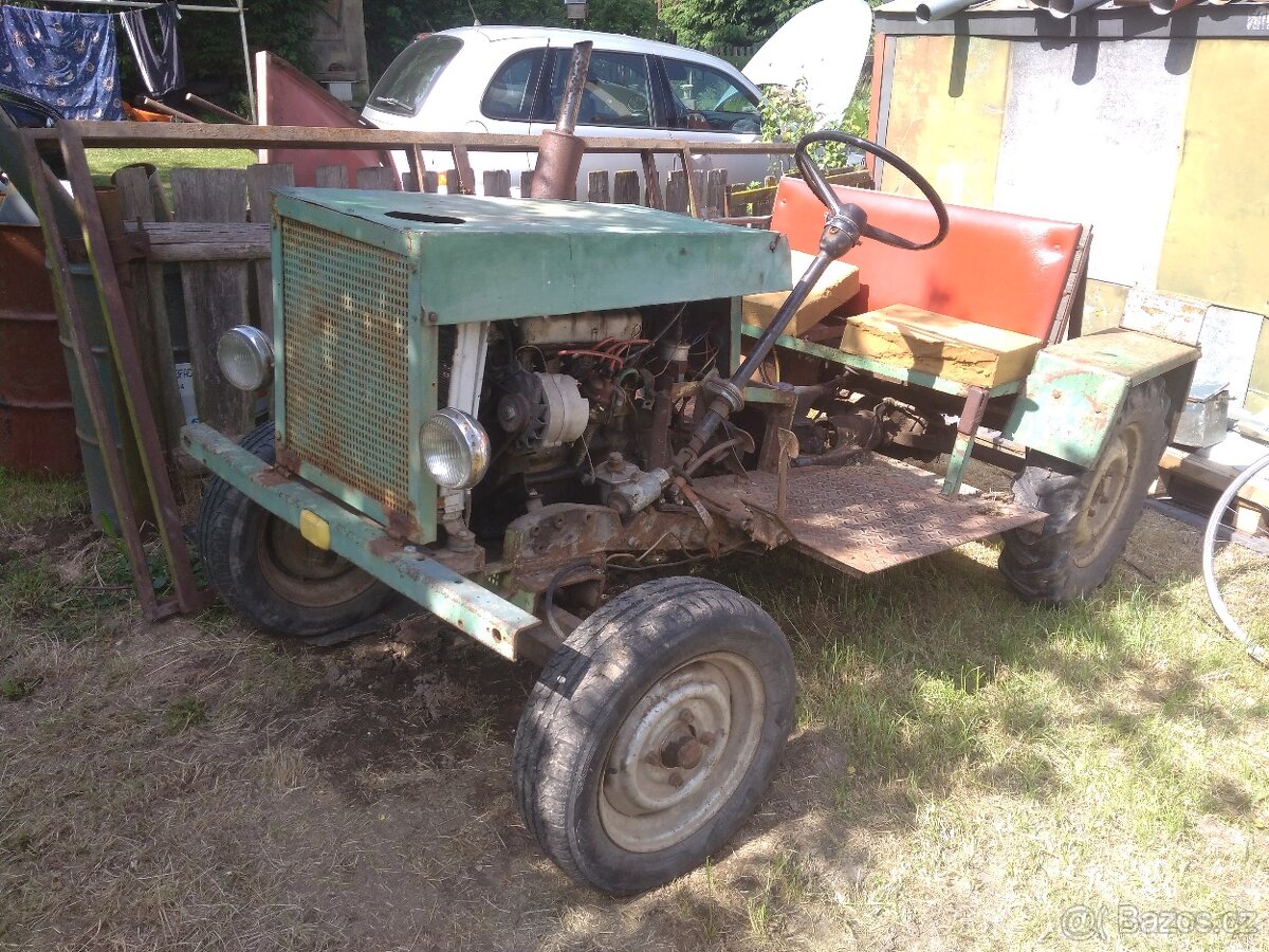 Prodám malotraktor domácí výroby