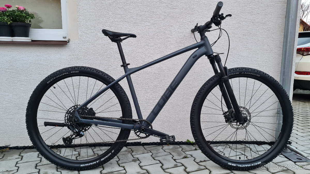 CUBE AIM SLX 29, SRAM NX 1x12, vzduch vidice, Rám XL