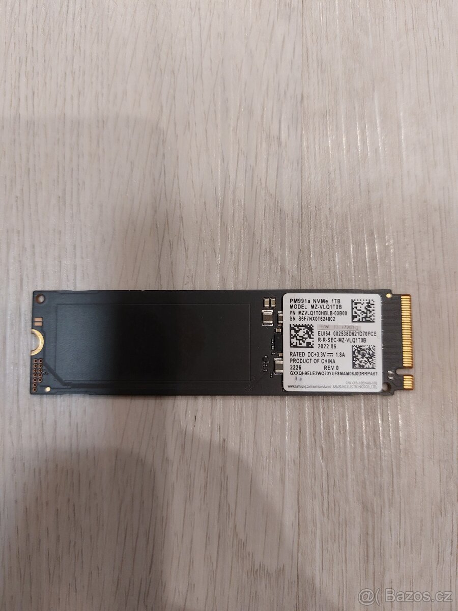 Samsung PM991a 1TB M.2 SSD NVMe (PCIe 3.0 x4)