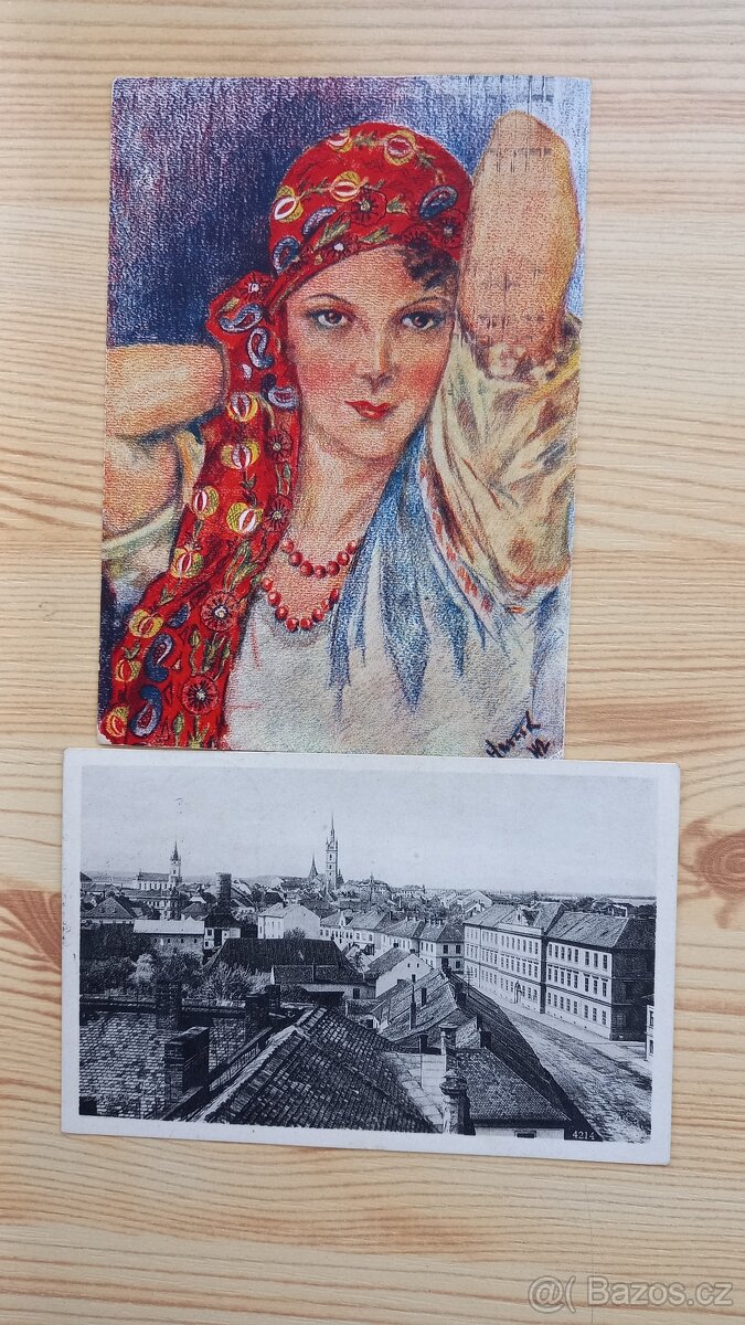 Pohlednice r.1945-1952