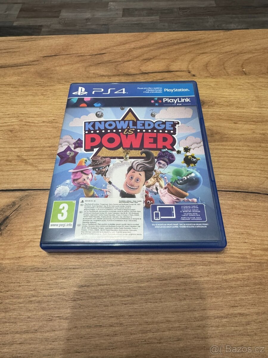 Hra Knowledge is Power CZ verze Čeština PS4 PS5