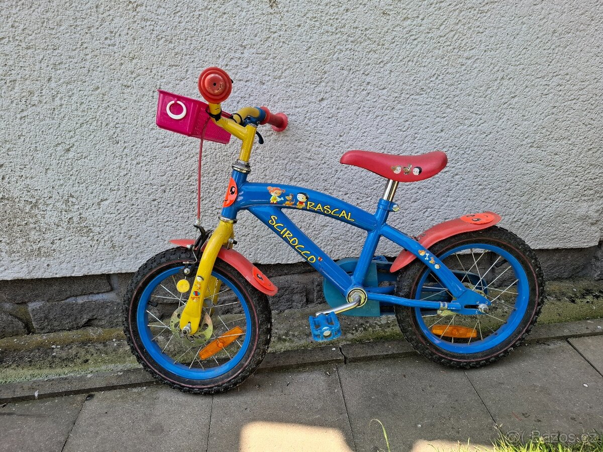 Dětské kolo pro nejmenší na naučení