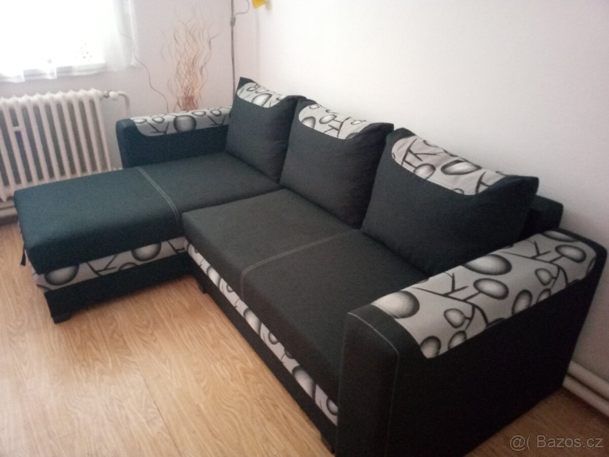 Rohová sedací souprava, nepoužitá