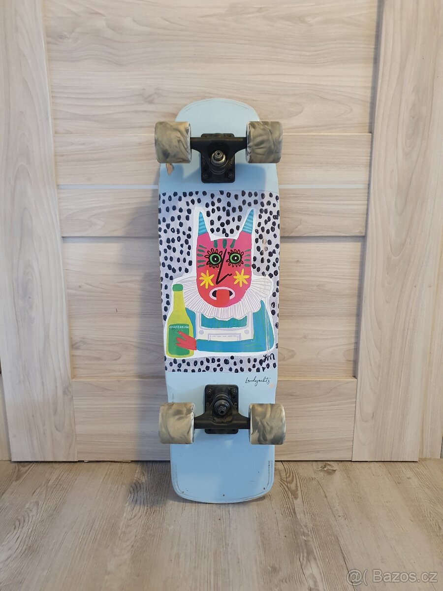 Landyachtz Dinghy Shape 9 Chartreuse
