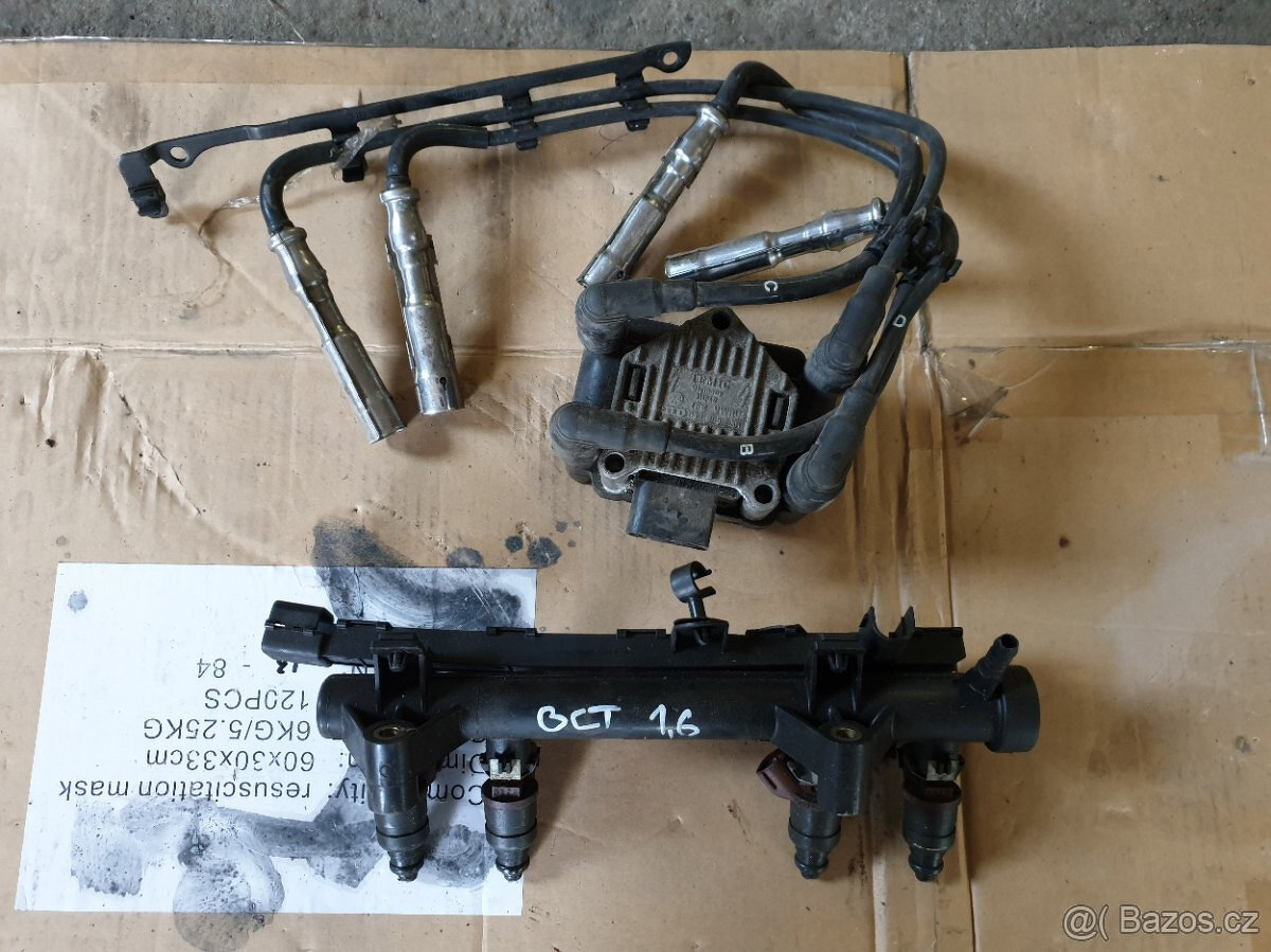 Zapalovací cívka modul + vstřikovací lišta Octavia, VW, Seat