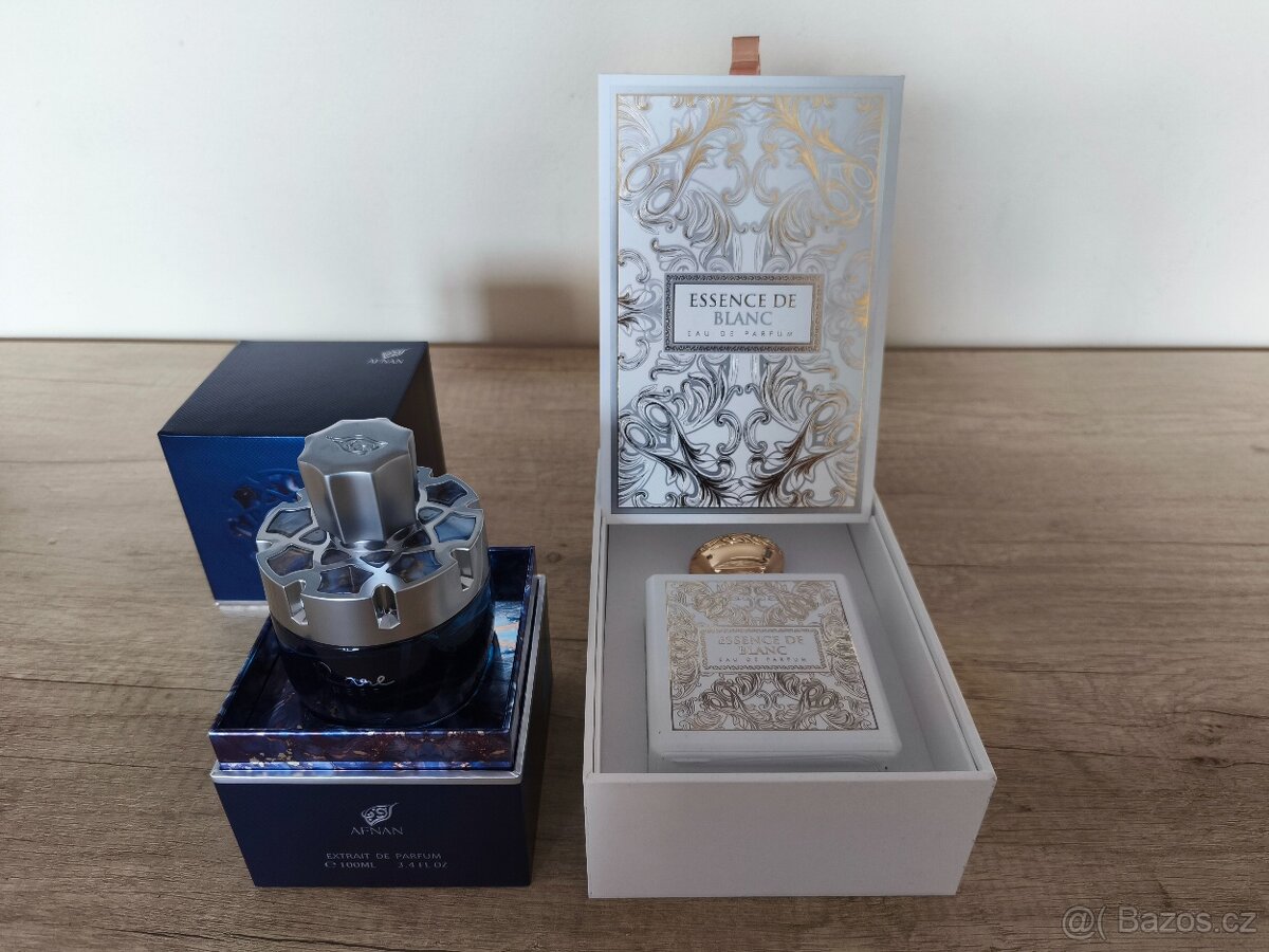 Afnan Rare reef + French avenue Essence de blanc