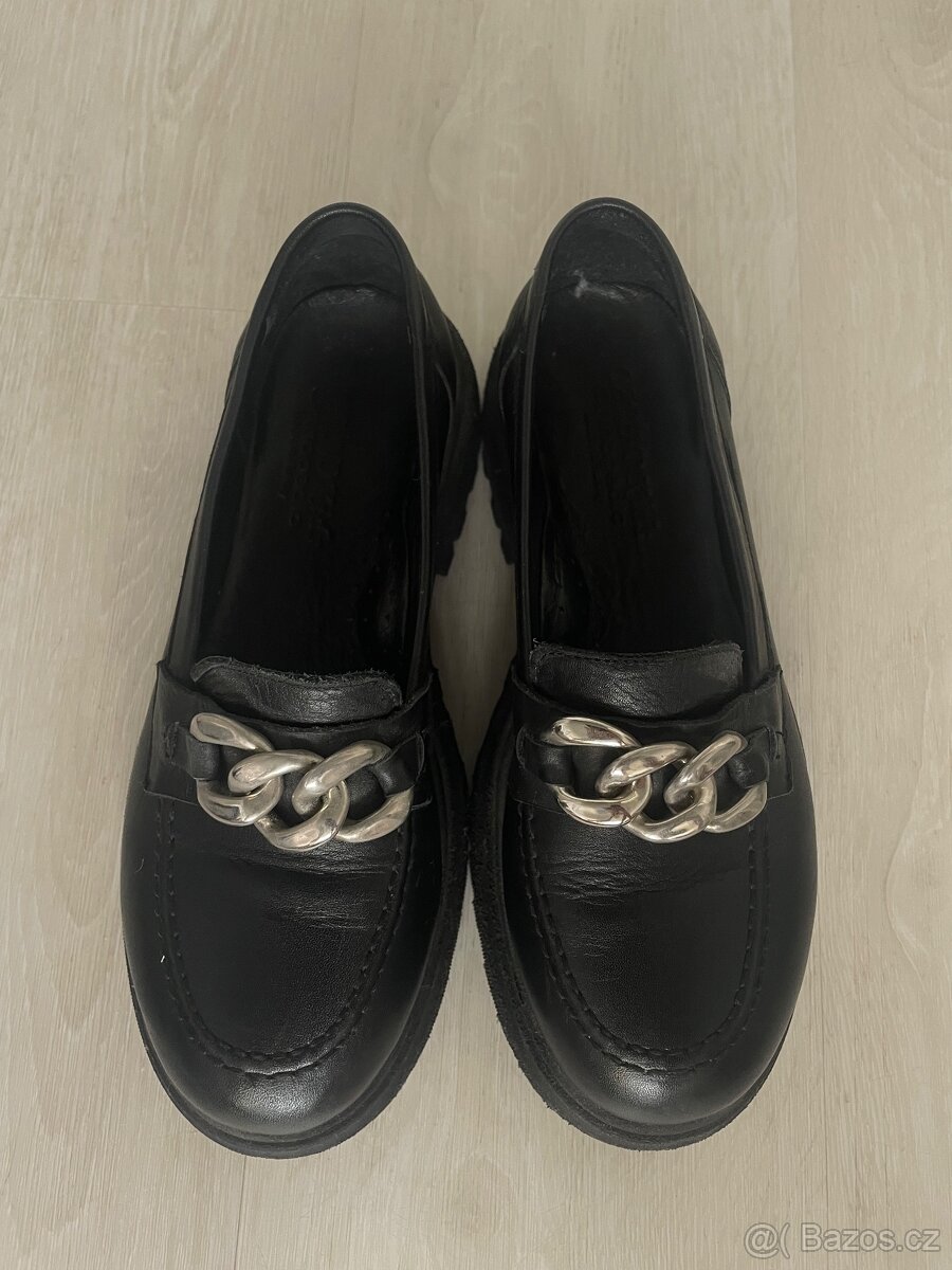 Dívčí mokasíny, vel. 34