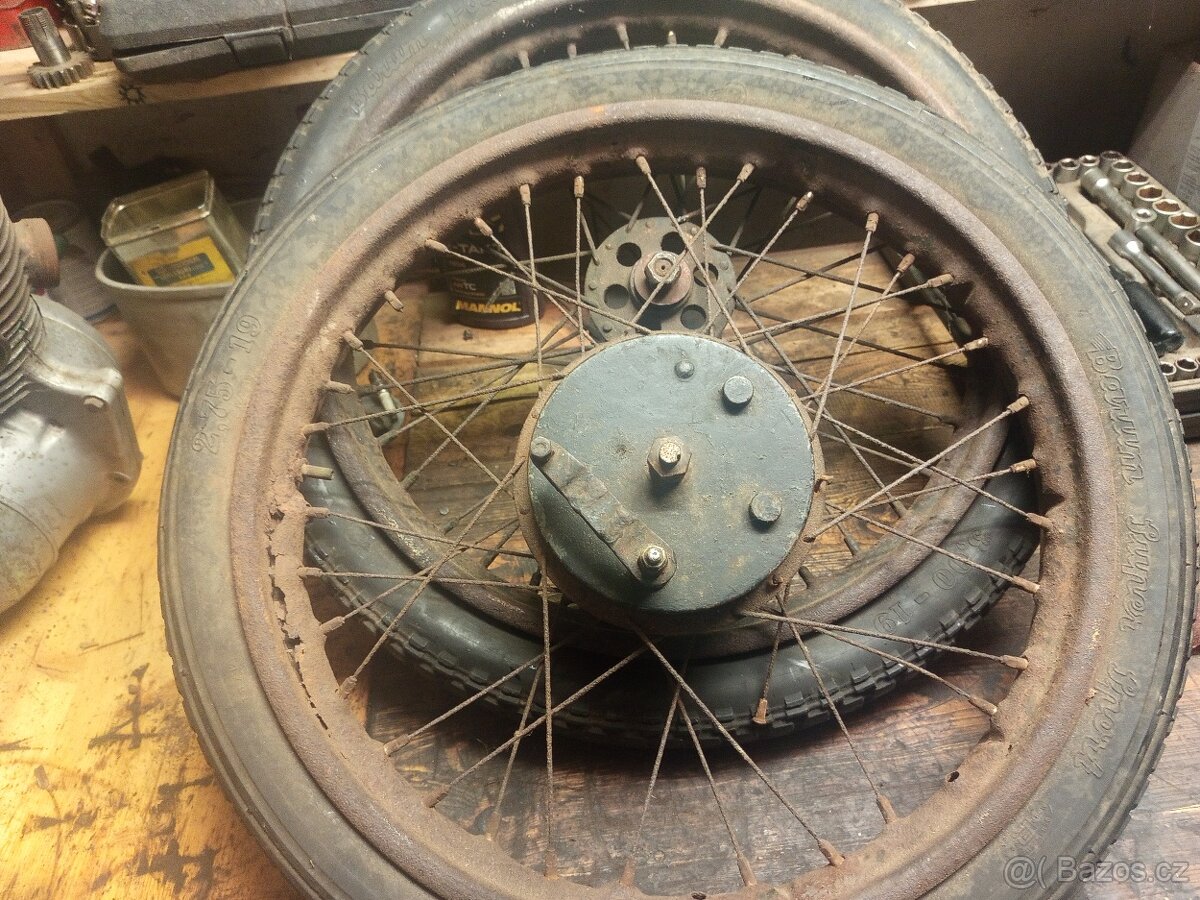 DKW SB kola přední zadní