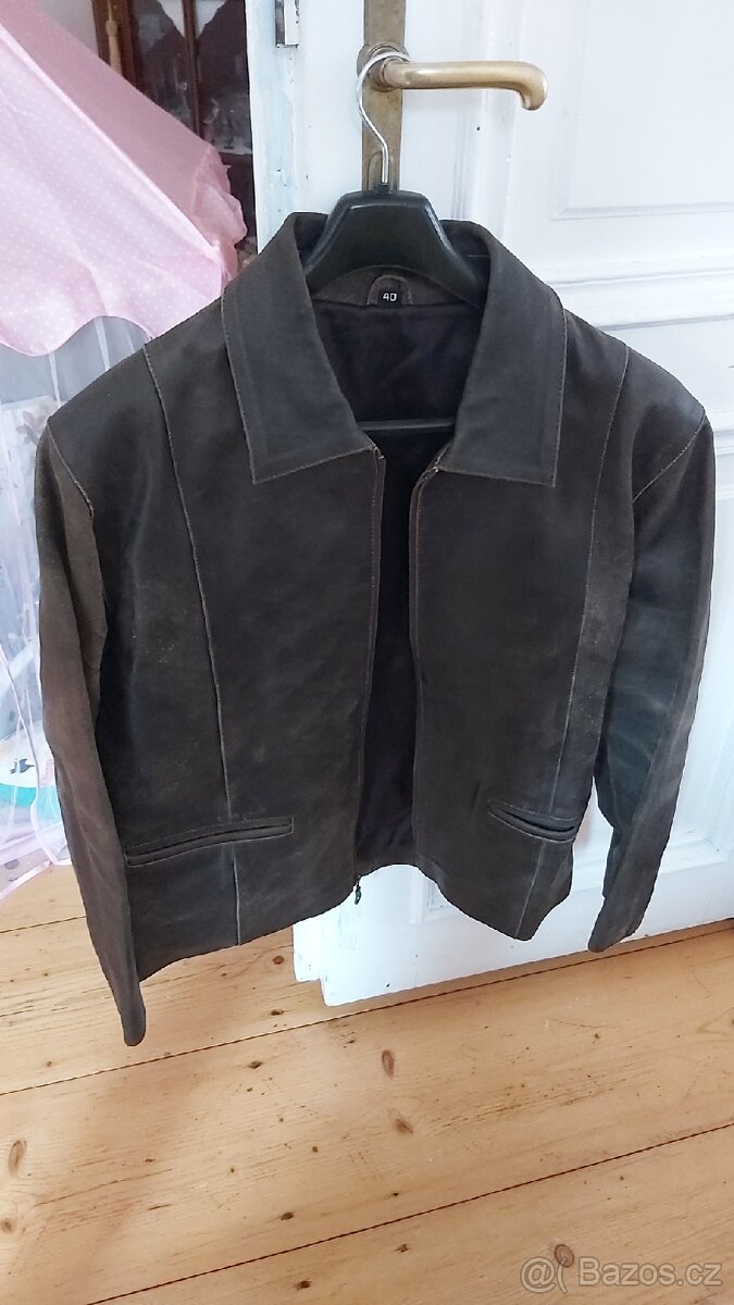 Pánská kožená bunda Berta vel.40