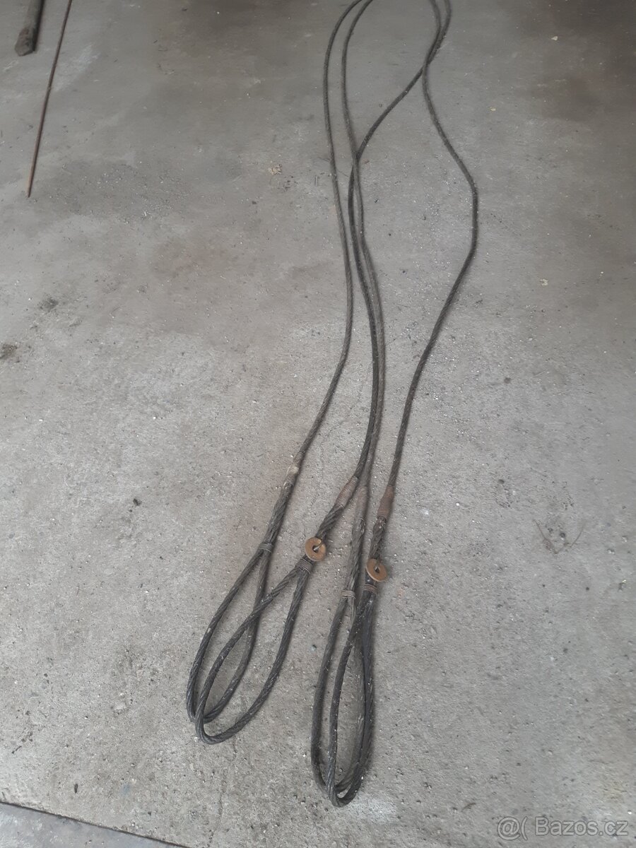 Ocelová lana prodám