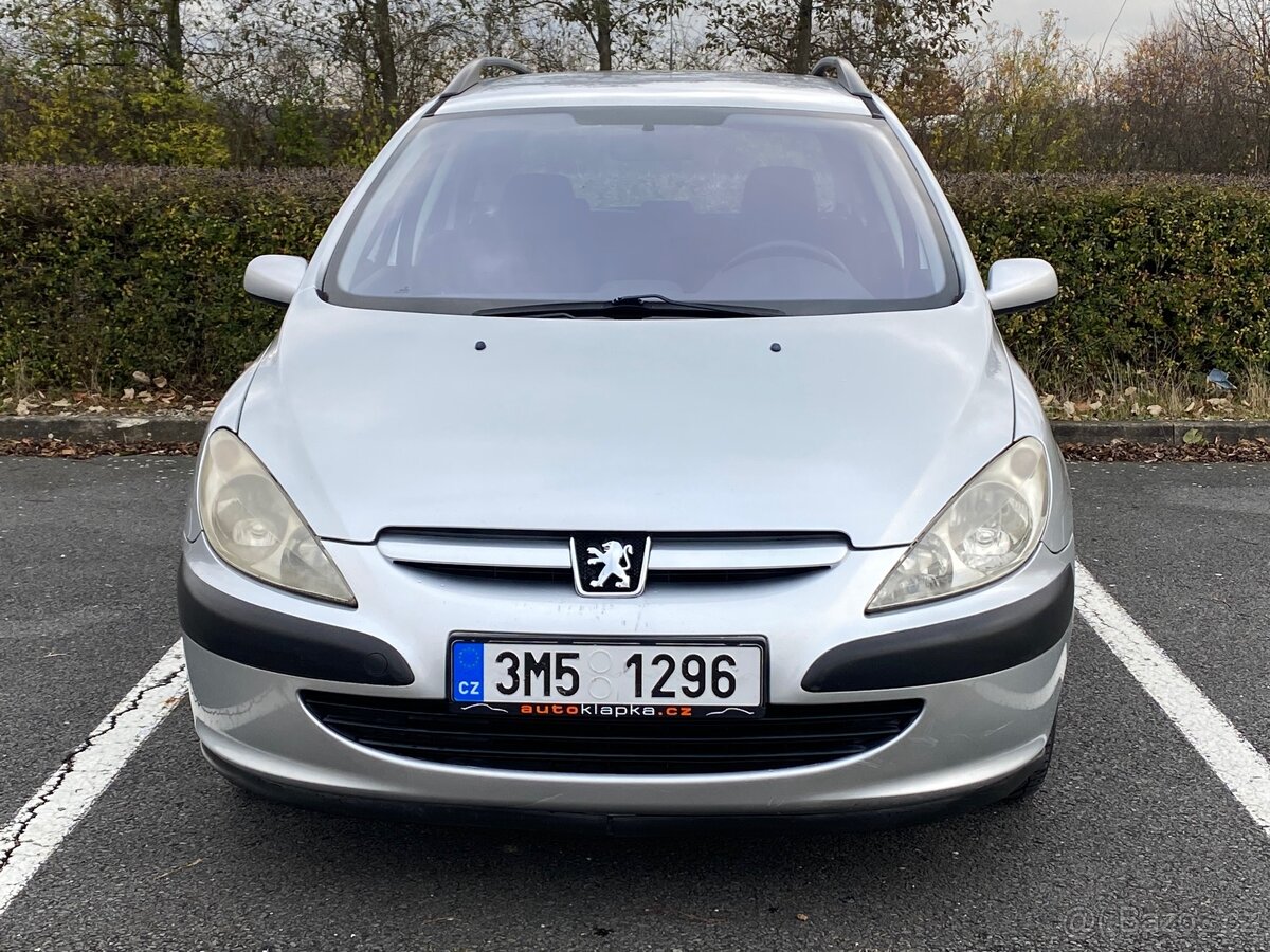 Peugeot 307 break 1.6i 80kW klimatizace 2002