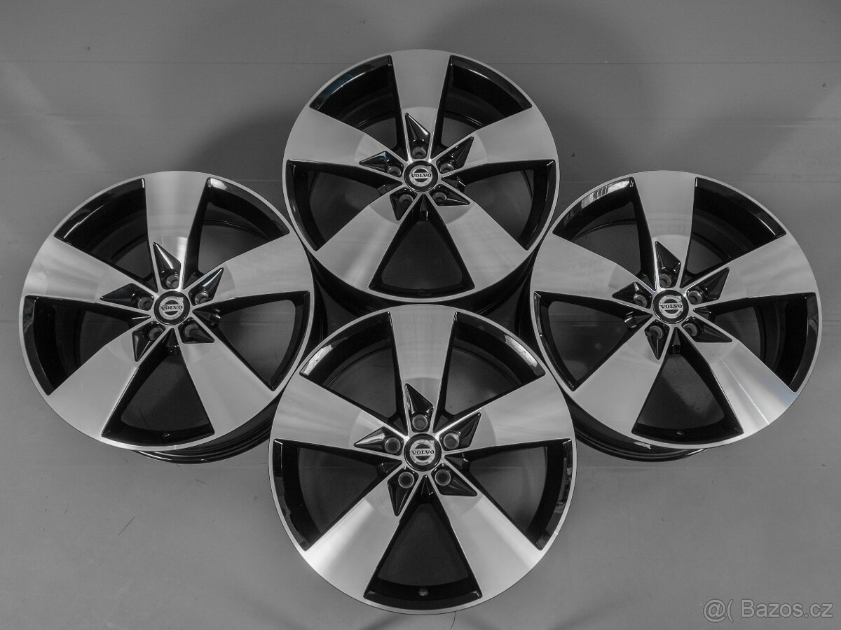 Volvo OE alu kola 7,5x19 ET50,5 5x108 nejetá sada 4ks(1983B)