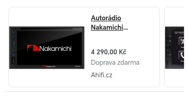 Aparatura do škoda Octavia 2 combi