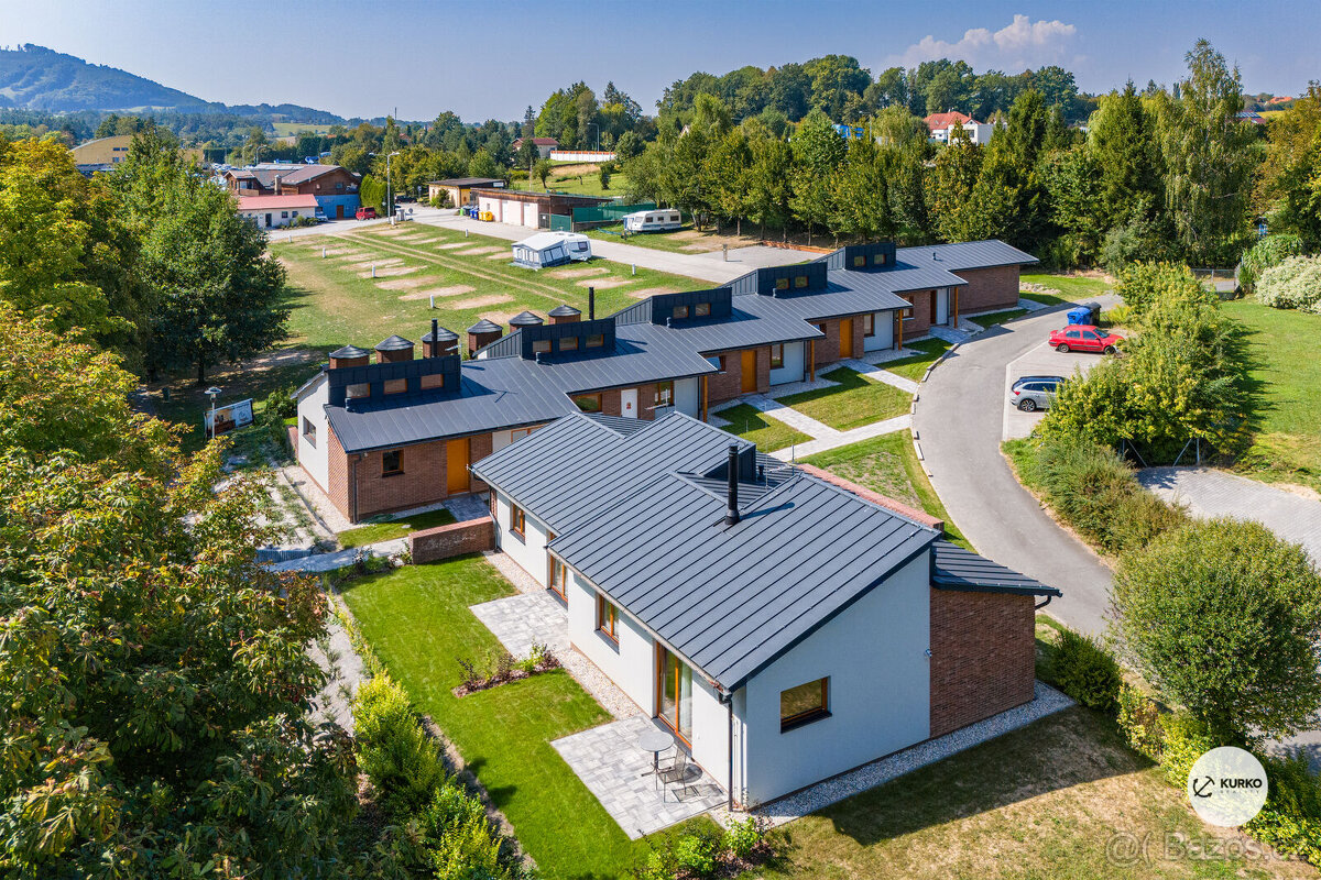 Apartmán se zahrádkou 2+kk u přehrady Olešná