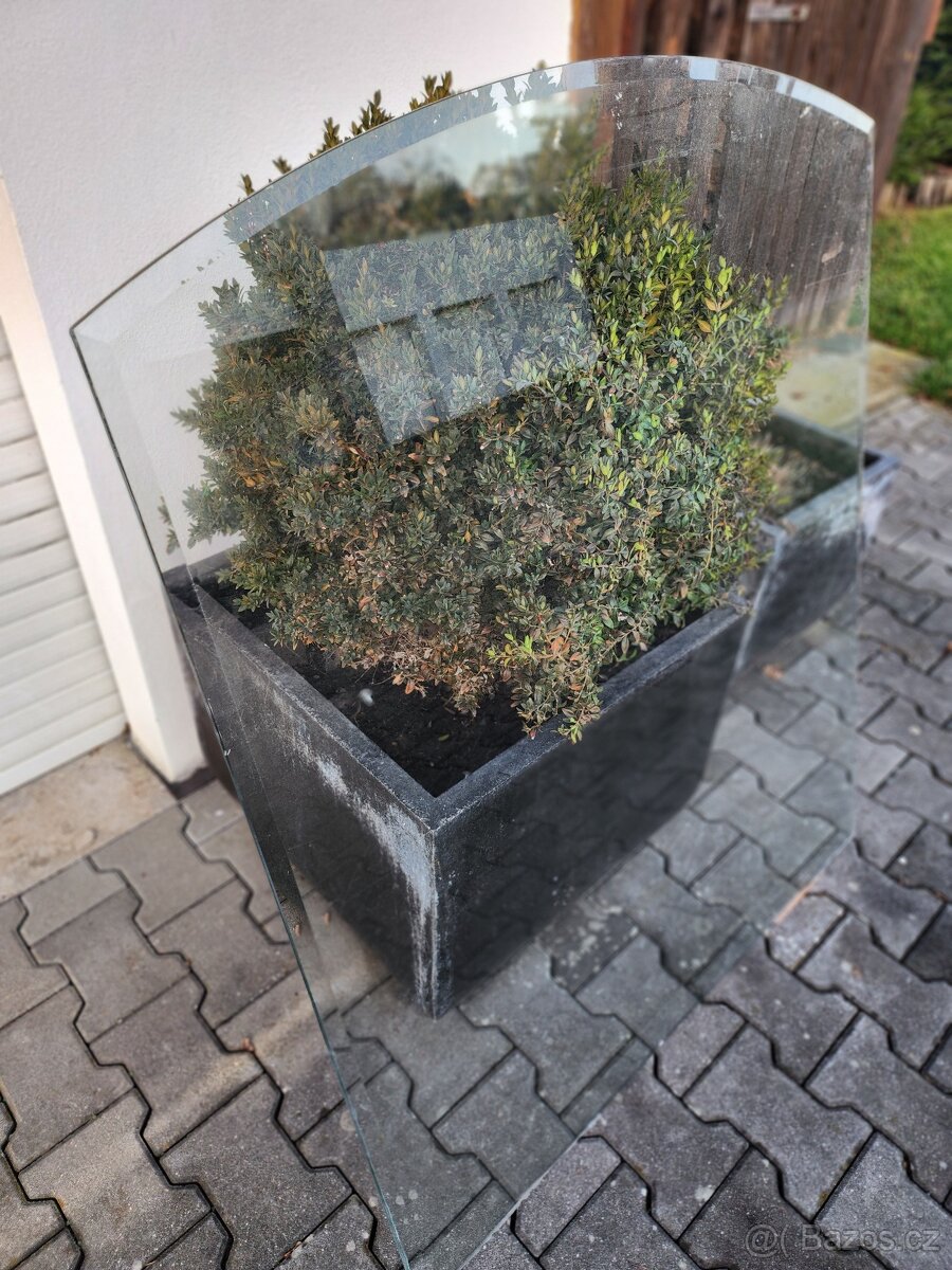 Sklo pod krbová kamna