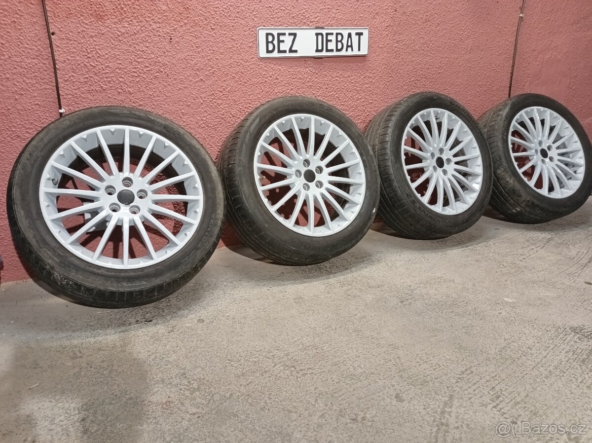 Alu Toora 17" 5x98 Alfa romeo šedá lesklá 215/50