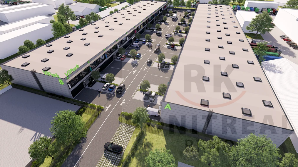 Prodej nových komerčních boxů Brno Černovice | Vipark