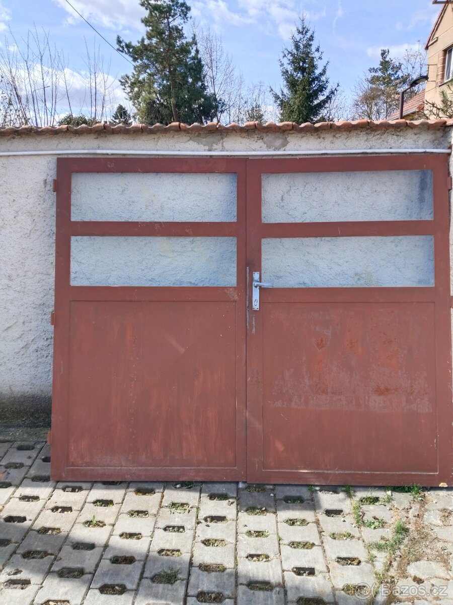Prodám vrata plechové