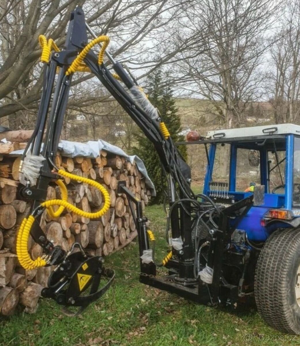 hydraulická ruka, zvedací ruka, jeřáb, nakládací jeřáb