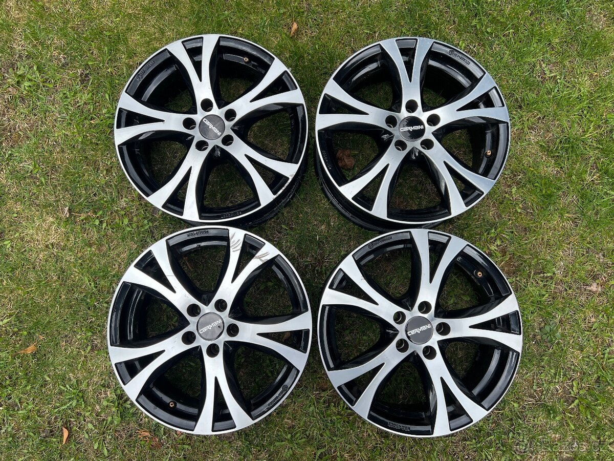 16 5x100 ET 38 alu kola disky Škoda VW Seat