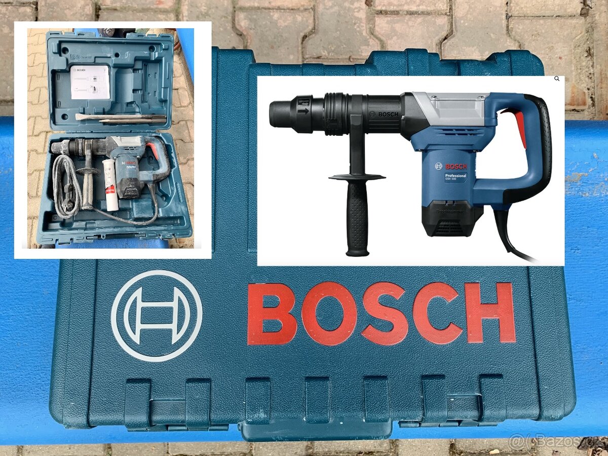 Sekací kladivo Bosch GSH 500 Professional zbíječka
