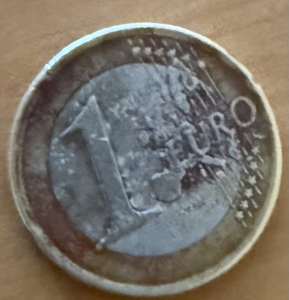 Eurominca 1 euro Espaňa 2001
