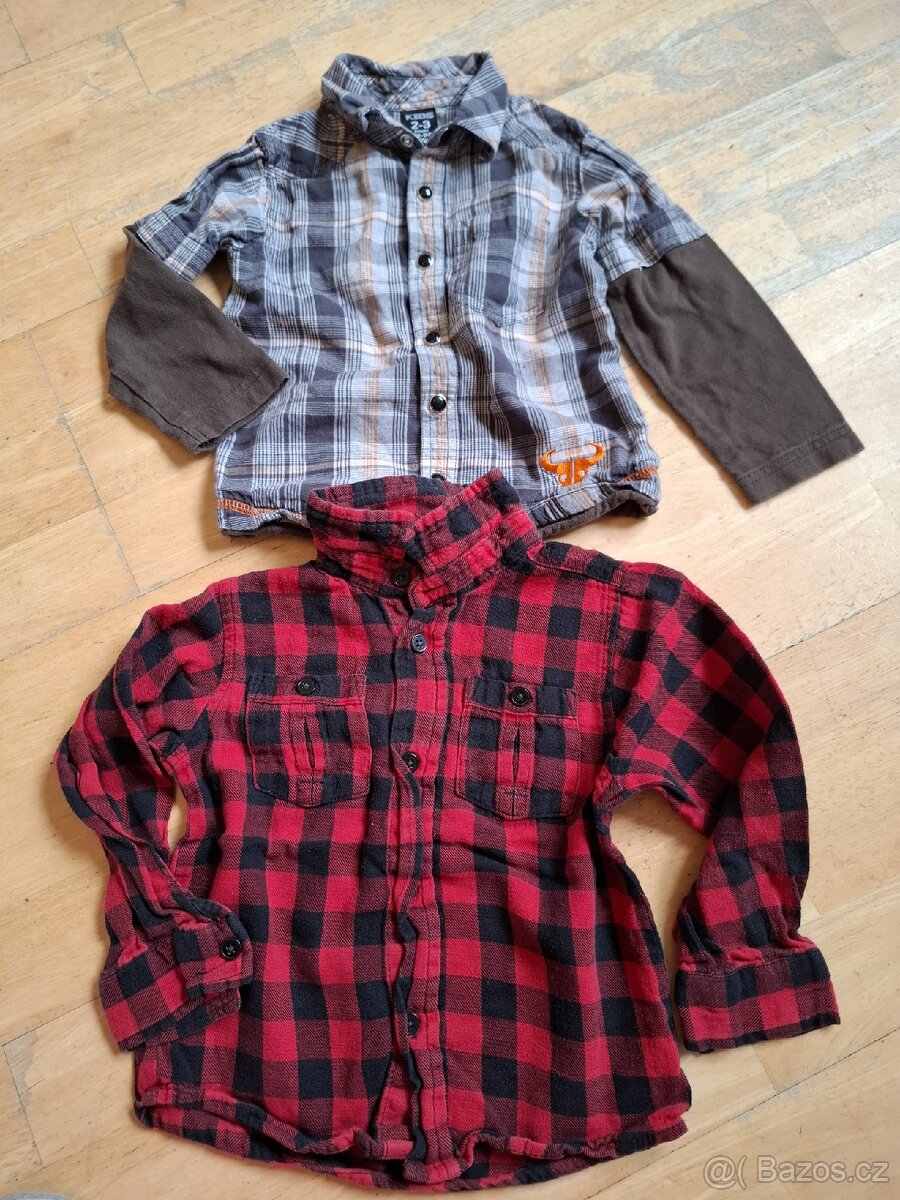 2x košile vel 92/98