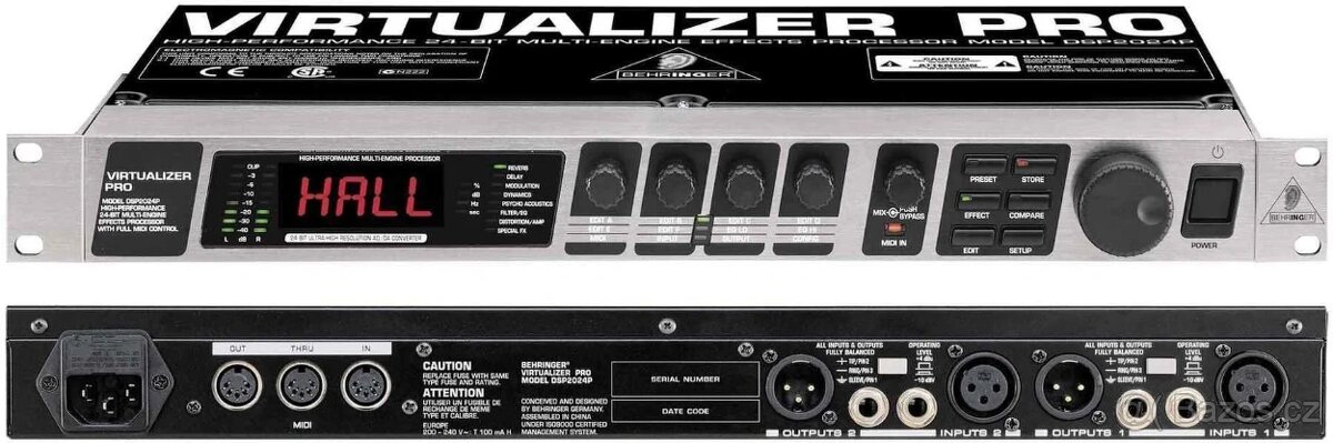 Behringer DSP 2024 P VIRTUALIZER PRO