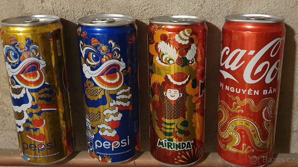 Pepsi, Coca Cola, Mirinda