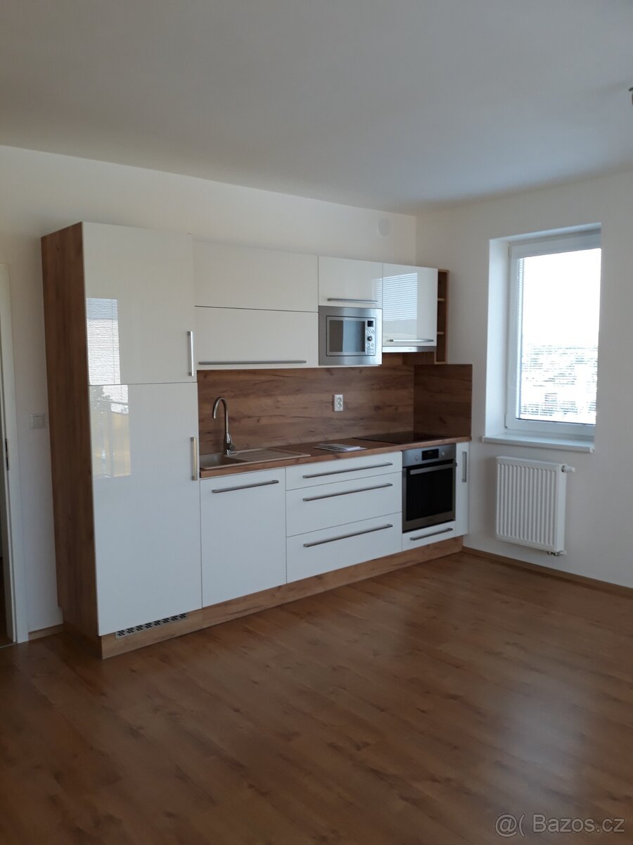Pronájem bytu s balkonem 1+kk vč. garážového stání