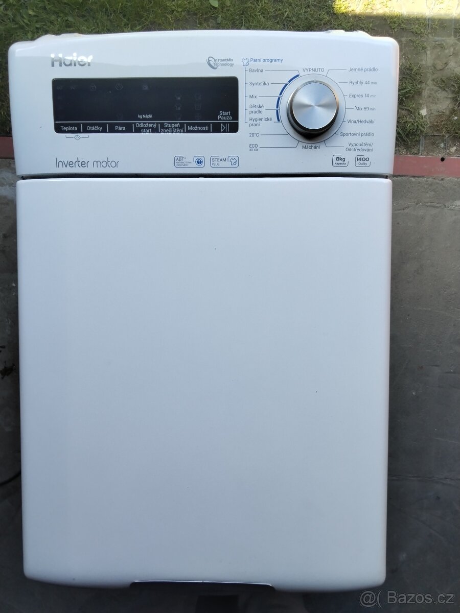Haier vrchem plněná