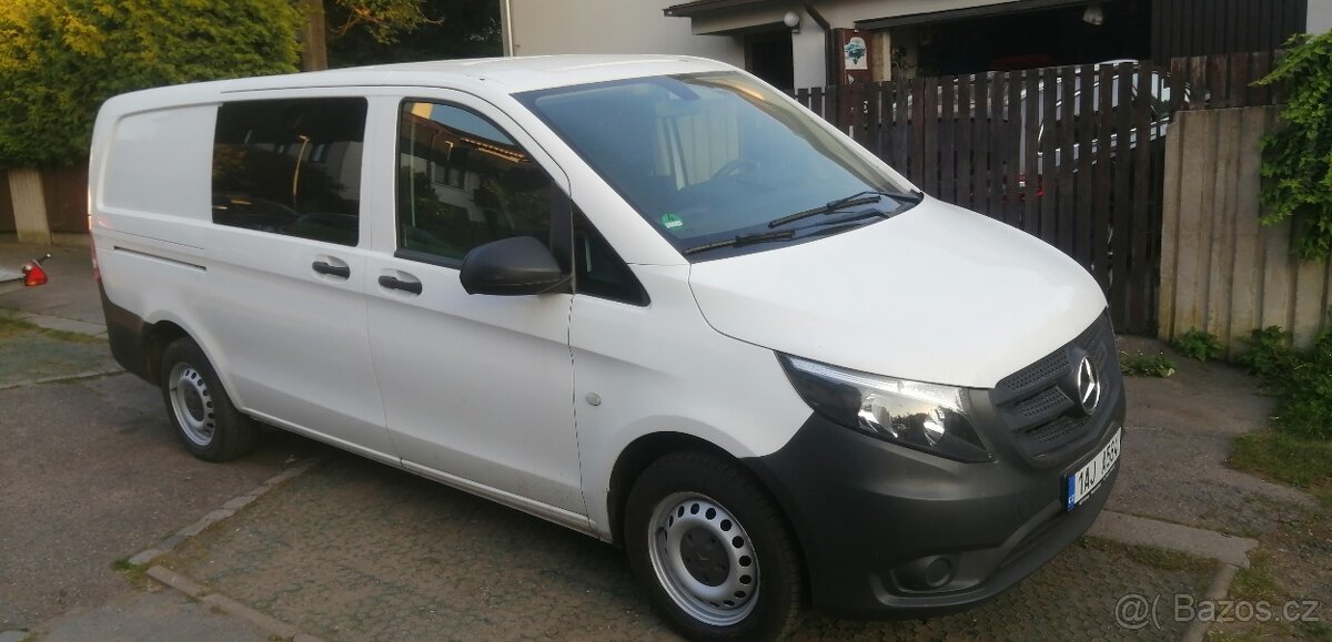 MB Vito 116 CDI, long, r. 2019, 99 t. km, po servisu, STK