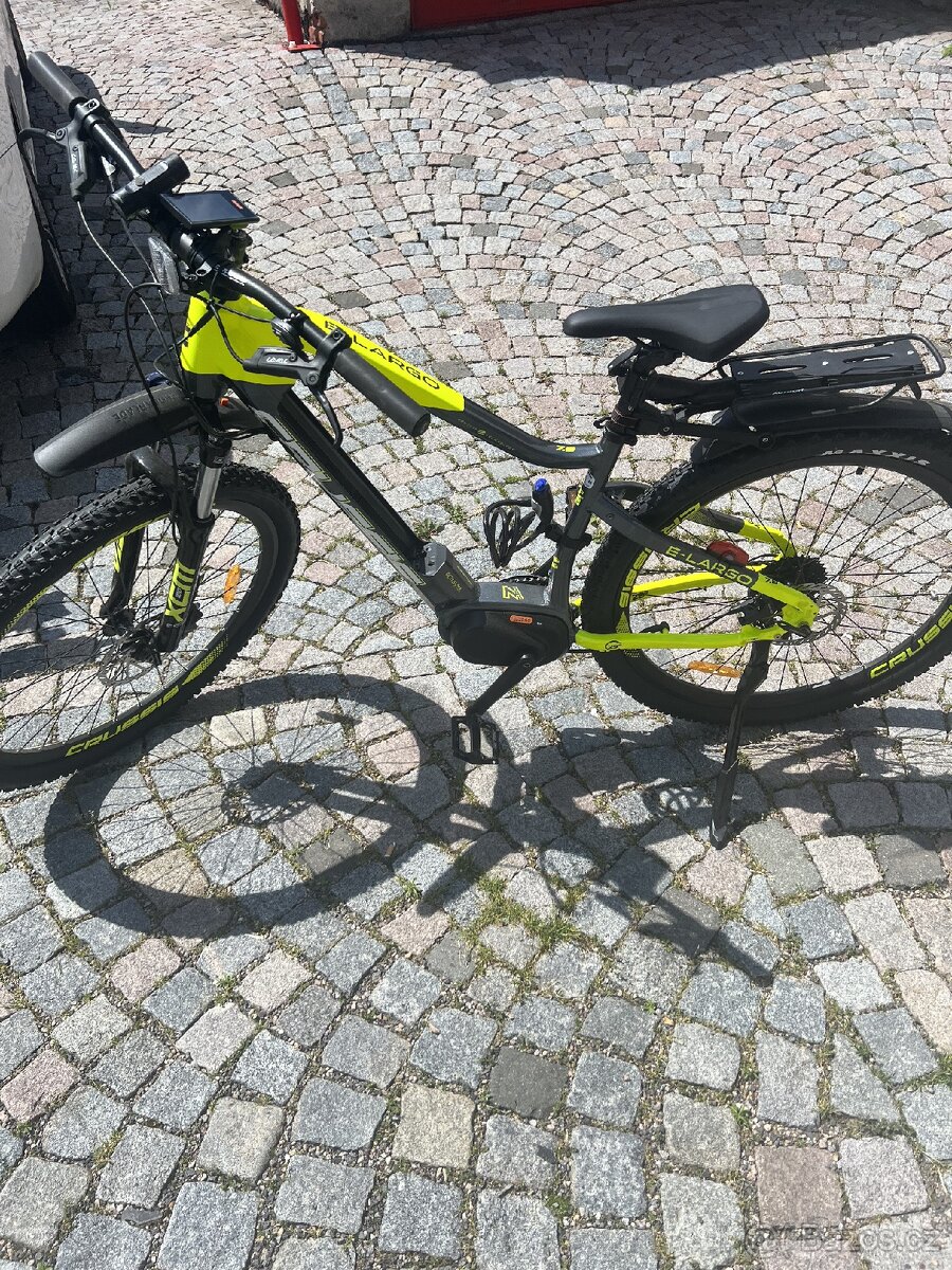 Prodám elektrokolo Crusis 18", 630 wh