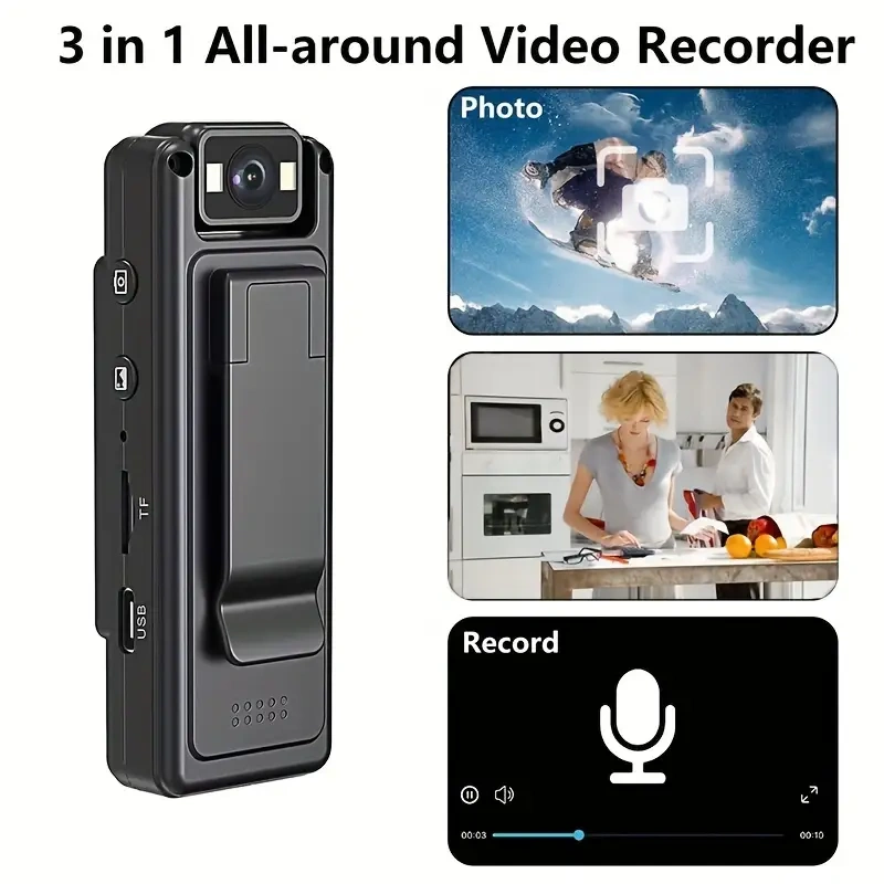 1080P FHD akční kamera, 180° úhel otáčen NOVÁ