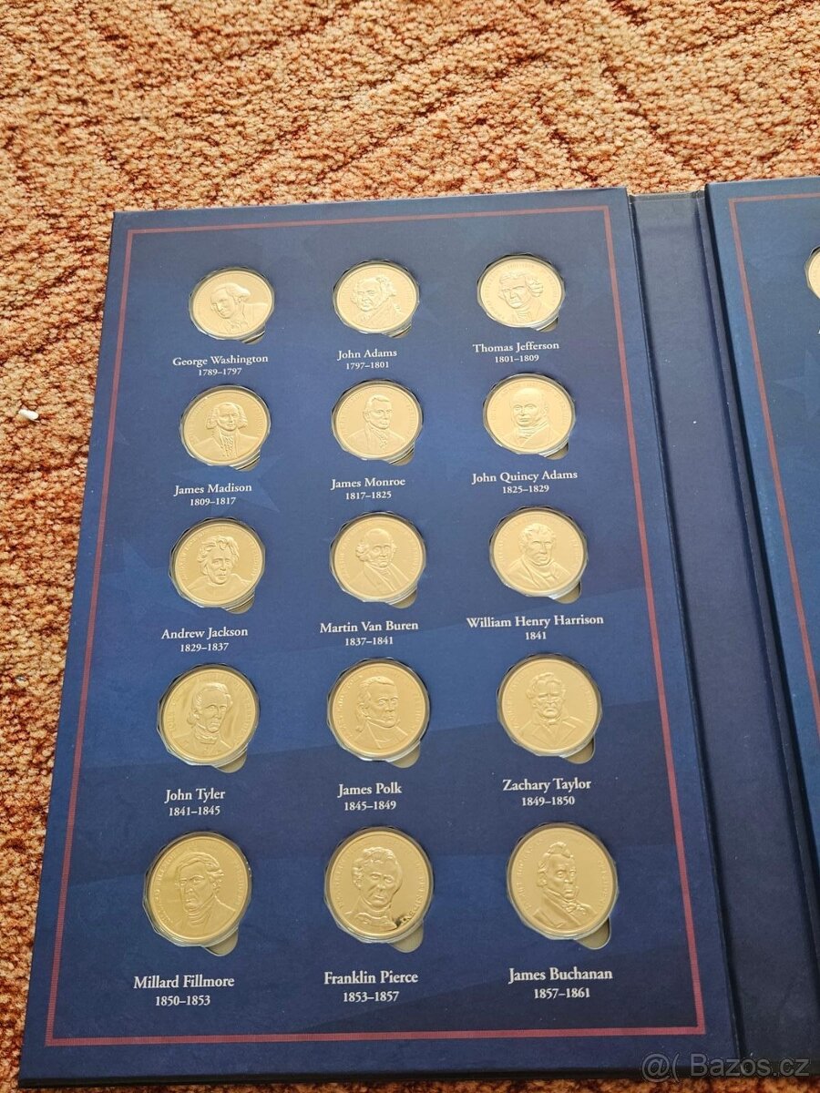 Kompletní sada "Prezidenti USA"