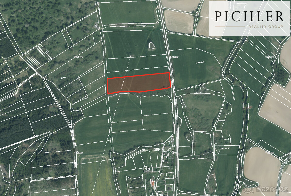 Prodej louky 16 840 m², Žákava