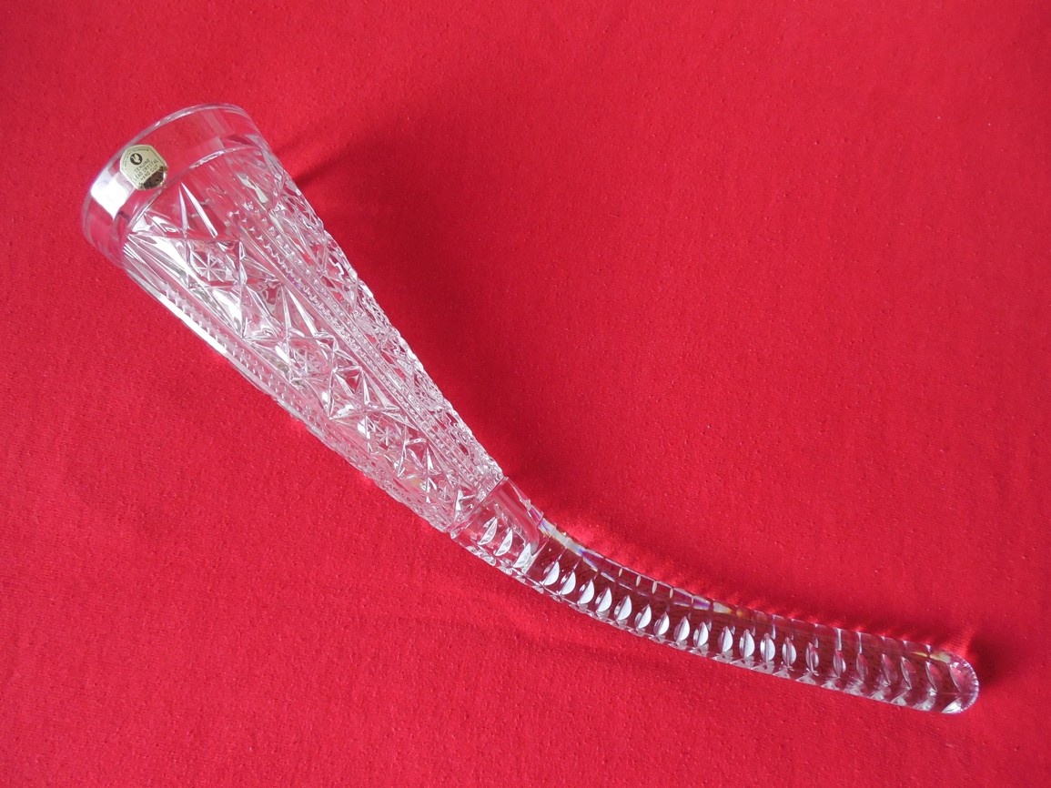 pohár- LEAD CRYSTAL - HAND CUT 24% PBO