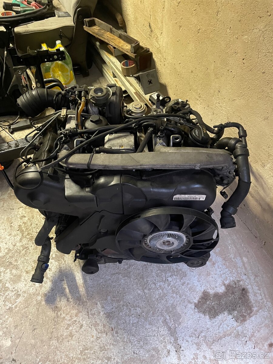 Motor 2.5tdi V6 120kw BDG