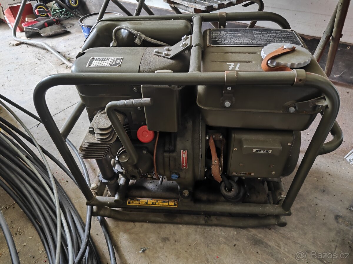 Vojenská elektrocentrála 1 kVA