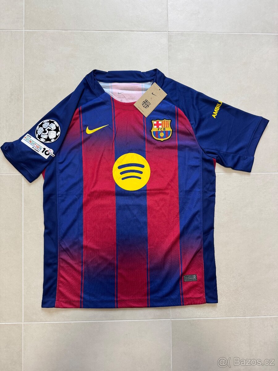 FC Barcelona dres 25/26 – Lamine Yamal #10 Velikost L