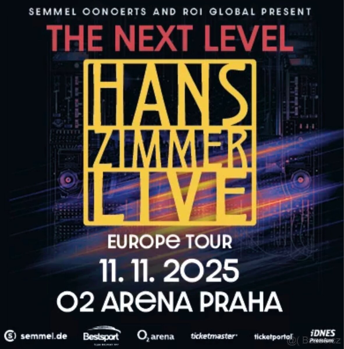 HANS ZIMMER, VIP KLUBOVÉ PATRO, 11.11.2025 O2 ARENA